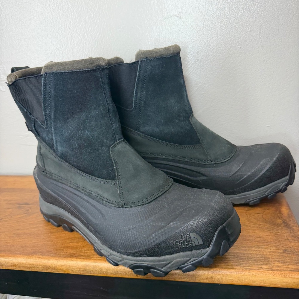 The North Face Chilkat Nylon Waterproof Winter Boots Black NF0A39VC Mens 11